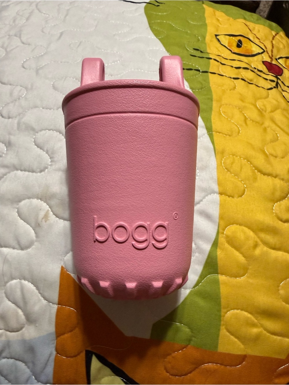 Bogg Pink Cup Tote